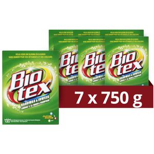 7x Biotex Handwas & Inweek Poeder 750 gr