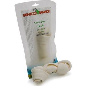 4x Farmfood Rawhide Dental Bone S 20-22 cm