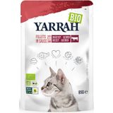 14x Yarrah Bio Kattenvoer Rund 85 gr