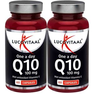 2x Lucovitaal Q10 100 mg 60 capsules