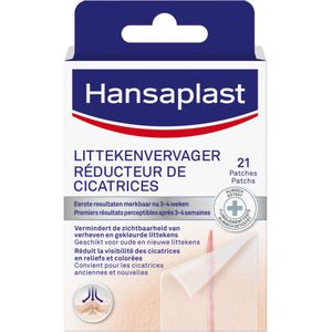 2x Hansaplast Littekenvervager 21 stuks