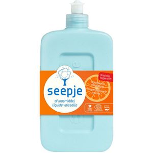 8x Seepje Afwasmiddel Versgeperste Sinaasappel Geur 500 ml