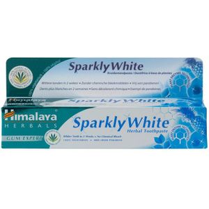 6x Himalaya Herbals Kruidentandpasta Sparkly White 75 ml