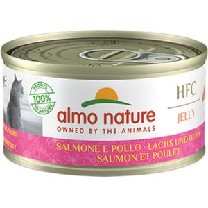 Almo Nature HFC Jelly Kattenvoer Zalm - Kip 70 gr