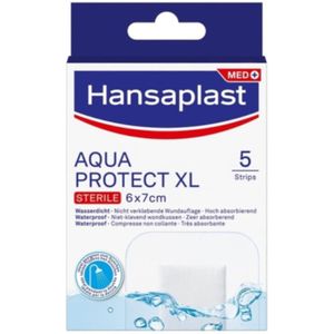 10x Hansaplast Antibacterieel Aqua Protect XL 5 stuks