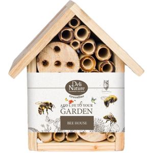 6x Deli Nature Greenline Bee House