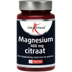 1+1 gratis: Lucovitaal Magnesium Citraat 400mg 30 tabletten