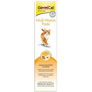 6x GimCat Multivitaminepasta + 12 Vitaminen 200 gr