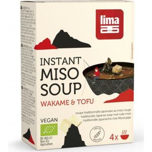 3x Lima Soep Miso Tofu Instant Bio 40 gr