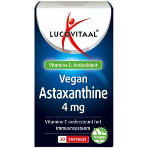 2+2 gratis: Lucovitaal Astaxanthine 4 mg 30 capsules