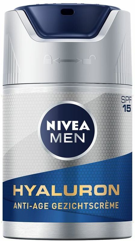 NIVEA Men - Anti-Age Hyaluron - Gezichtscrème - 50 ml - SPF 15