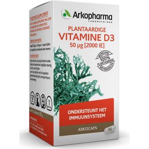 Arkopharma Vitamine D3 Vegan 45 capsules