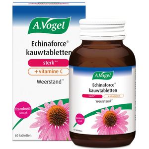 A.Vogel Echinaforce Sterk + Vitamine C 60 kauwtabletten