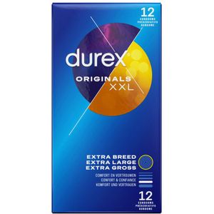 2x Durex Condooms Originals XXL 12 stuks
