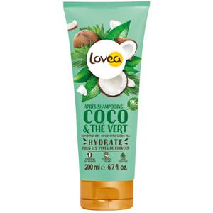 Lovea - Kokos en Groene Thee - Conditioner - 200 ml