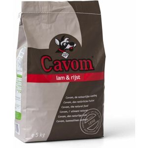 Cavom Compleet Hondenvoer Lam - Rijst 5 kg