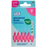 6x TePe Interdentale Ragers Original 0,4 mm Roze 6 stuks