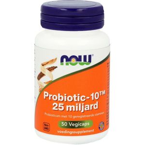 2x NOW Biotica 25 Miljard 50 capsules