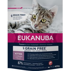 Eukanuba Kat Kitten Graanvrij Zalm 400 gr