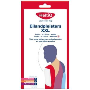 3x HeltiQ Eilandpleister XXL 4 stuks