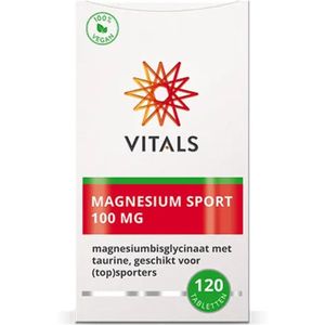 2x Vitals Magnesium Sport 100mg 120 tabletten