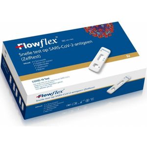 6x Flowflex Corona Zelftest 5 stuks