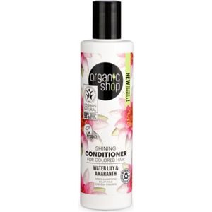 3x Organic Shop Shining Conditioner Water Lily and Amaranth 280 ml