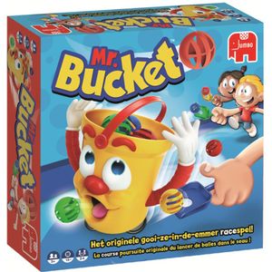 Jumbo Mr. Bucket - Het Supersnelle Achtervolg- en Schepspel voor Kinderen vanaf 3 jaar - 2 tot 4 Spelers