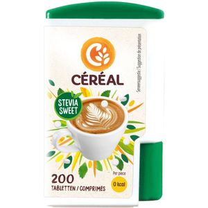 6x Céréal Stevia Sweet 200 tabletten