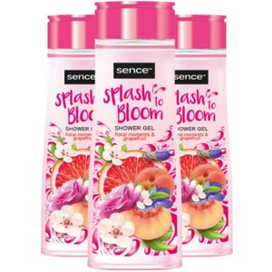 3x Sence Douchegel Floral Moments & Grapefruit 300 ml