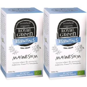 2x Royal Green Magnesium 60 vegacapsules