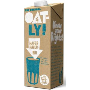 6x Oatly Haver Bio 1000 ml