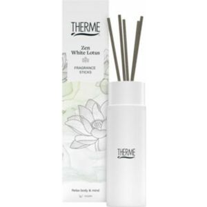 Therme Geurstokjes Zen White Lotus - 3 x 100ml - Voordeelverpakking