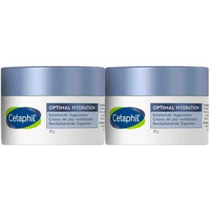 2x Cetaphil Optimal Hydration Healthy Glow Dagcrème 48 gr