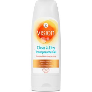 1+1 gratis: Vision Clear & Dry Transparante SPF 30 Gel 185 ml