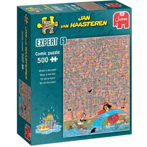Jan Van Haasteren Puzzel Waar Is Het Lek? Expert 500 Stukjes