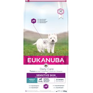 Eukanuba Dog Daily Care Adult Medium Gevoelige Huid 12 kg