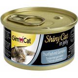 GimCat Shinycat in Jelly Tonijn - Garnalen 70 gr