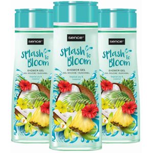 3x Sence Douchegel Tropical Joy & Coconut 300 ml