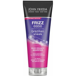 4x John Frieda Frizz Ease Brazilian Sleek Shampoo 250 ml