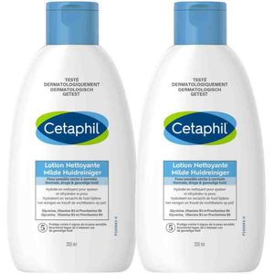 2x Cetaphil Milde Huidreiniger 200 ml
