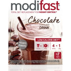 8x Modifast Intensive Milkshake Chocolade 8 x 55 gr