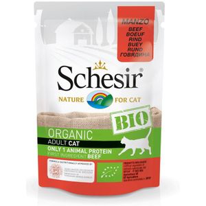 Schesir Kattenvoer Bio Rund 85 gr