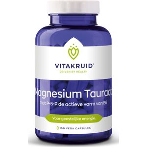 Vitakruid Magnesium Tauraat B6 150 vegacapsules