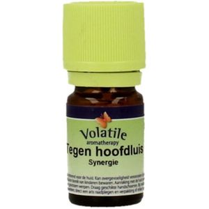 2x Volatile Hoofdhuid olie Anti hoofdluis 5 ml