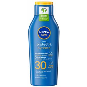 1+1 gratis: Nivea Sun Protect & Hydrate Zonnemelk SPF 30 400 ml