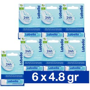 Labello - Hydro Care - Lippenbalsem - Kleurloos - 6x