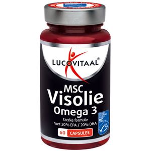 2+2 gratis: Lucovitaal MSC Visolie Omega 3 60 capsules