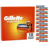 6x Gillette Scheermesjes Fusion 5 18 stuks