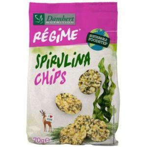 3x Damhert Régime Spirulina Chips 70 gr